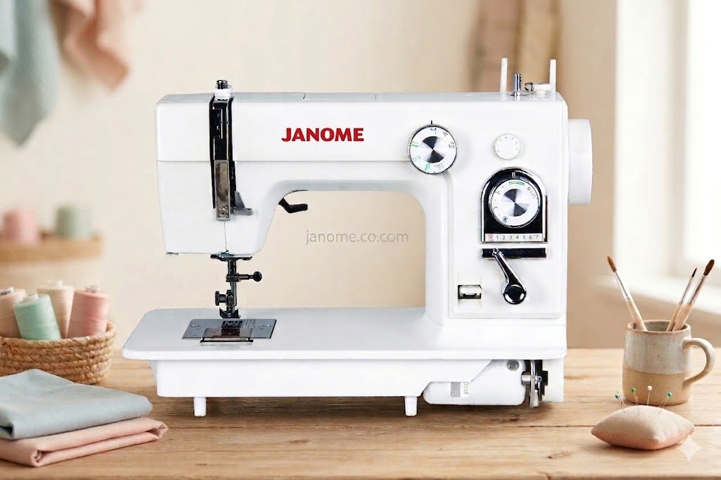 چرخ خیاطی و گلدوزی ژانومه مدل 808A